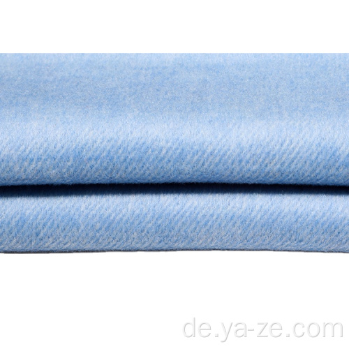 50% Woll-Doppelgesicht Fleece-Stoff für Mantel